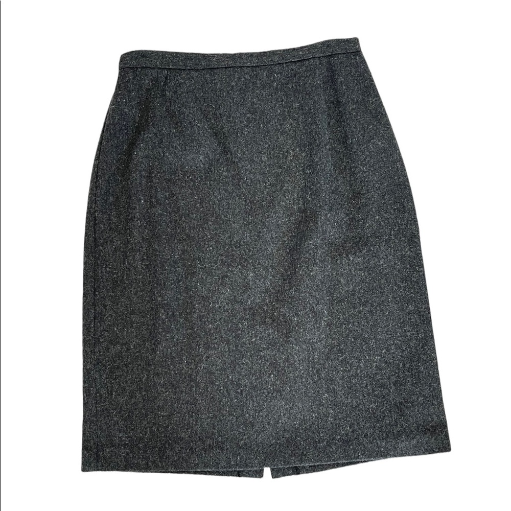 ILyse Hart 100% Wool Pencil Skirt